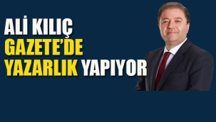 Ali Kılıç, Gazete'de Yazarlık Yapıyor