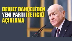 Devlet Bahçeli'den, Yeni Parti İli İlgili Açıklama 