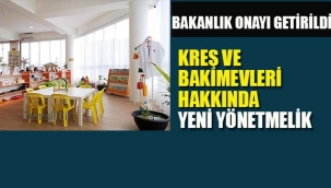 Kreş ve Bakımevleri'ne Bakanlık Onayı Zorunluluğu 