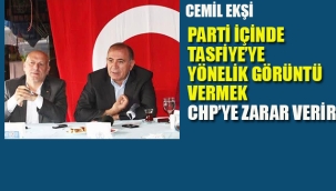 Cemil Ekşi "Parti İçinde Tasfiye'ye Yönelik Görüntü Vermek CHP'ye Zarar Verir"