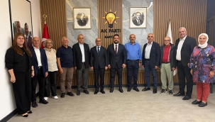 Kartal Cemevi Vakfı Yönetiminden Ak Parti İlçe Başkanı'na Ziyaret