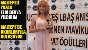 Maltepe'li Yazar, Ezgi Derya Yıldırım Kitaplarıyla Maltepe'de Okurlarıyla Buluşuyor.