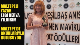 Maltepe'li Yazar, Ezgi Derya Yıldırım Kitaplarıyla Maltepe'de Okurlarıyla Buluşuyor.